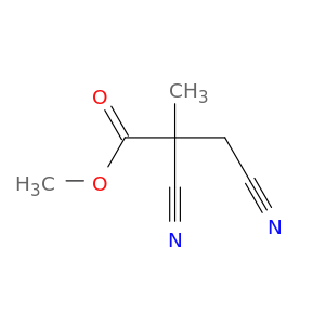 Propanoic acid, 2,3-dicyano-2-methyl-, methyl ester