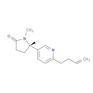 2-Pyrrolidinone, 5-[6-(3-butenyl)-3-pyridinyl]-1-methyl-, (S)-