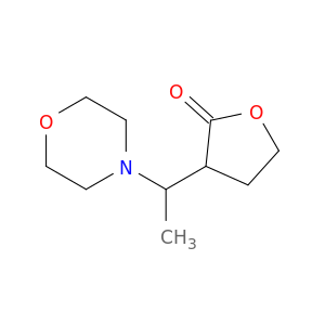 2(3H)-Furanone, dihydro-3-[1-(4-morpholinyl)ethyl]-