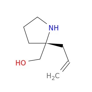 2-Pyrrolidinemethanol, 2-(2-propen-1-yl)-, (2R)-