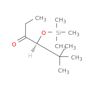 3-Hexanone, 5,5-dimethyl-4-[(trimethylsilyl)oxy]-, (4S)-