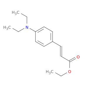 2-Propenoic acid, 3-[4-(diethylamino)phenyl]-, ethyl ester, (E)-