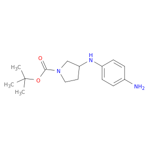 3-[(4-amino-phenylamino)-pyrrolidine-1-carboxylic acid tert-butyl ester