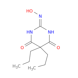 2,4,6(1H,3H,5H)-Pyrimidinetrione, 5,5-dipropyl-, 2-oxime