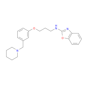 2-Benzoxazolamine, N-[3-[3-(1-piperidinylmethyl)phenoxy]propyl]-