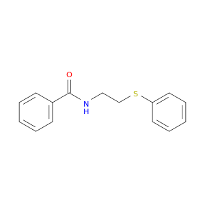 Benzamide, N-[2-(phenylthio)ethyl]-