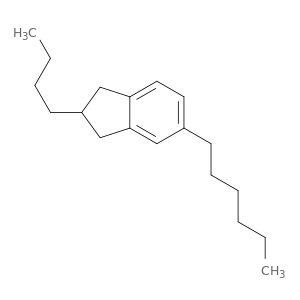1H-Indene,2-butyl-5-hexyl-2,3-dihydro-