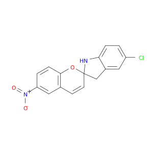 5'-氯-1',3'-二氢-6-nitrospiro[2H-1-苯并吡喃-2,2'-[2H]Indole]