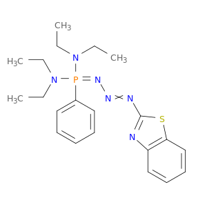 N-[(BENZOTHIAZOL-2-YLIMINOHYDRAZINYLIDENE)-DIETHYLAMINO-PHENYL-PHOSPHORANYL]-N-ETHYL-ETHANAMINE