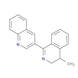 Quinoline, 3-(3,4-dihydro-4-methyl-1-isoquinolinyl)-