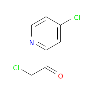 2-chloro-1-(4-chloropyridin-2-yl)ethanone