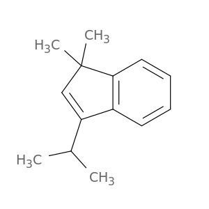 1H-Indene, 1,1-dimethyl-3-(1-methylethyl)-