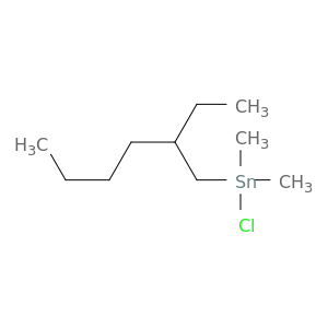 Stannane, chloro(2-ethylhexyl)dimethyl-