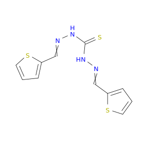 Carbonothioicdihydrazide, 2,2'-bis(2-thienylmethylene)-
