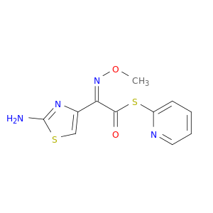 4-噻唑替丁二酸,2-氨基-α-(甲氧基咪唑酯)-,S-2-吡啶基酯,(Z)-