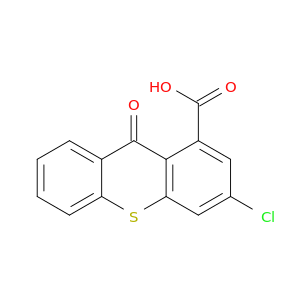 9H-Thioxanthene-1-carboxylic acid, 3-chloro-9-oxo-