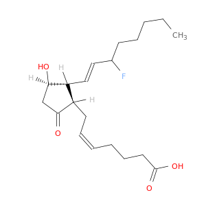 Prosta-5,13-dien-1-oicacid, 15-fluoro-11-hydroxy-9-oxo-, (5Z,11a,13E)- (9CI)
