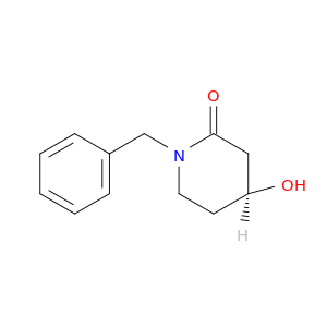2-Piperidinone, 4-hydroxy-1-(phenylmethyl)-, (4S)-