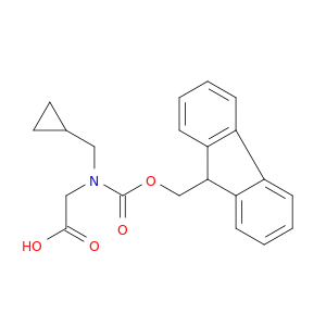 N-(((9H-芴-9-基)甲氧基)羰基)-N-(环丙基甲基)甘氨酸