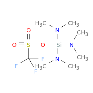 Methanesulfonic acid, trifluoro-, tris(dimethylamino)silyl ester