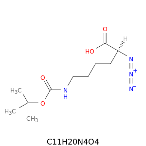 (2S)-2-叠氮基-6-[[(1,1-二甲基乙氧基)羰基]氨基]己酸