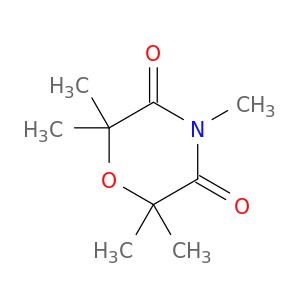 3,5-Morpholinedione, 2,2,4,6,6-pentamethyl-