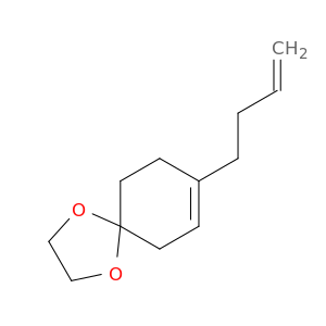 1,4-Dioxaspiro[4.5]dec-7-ene, 8-(3-butenyl)-