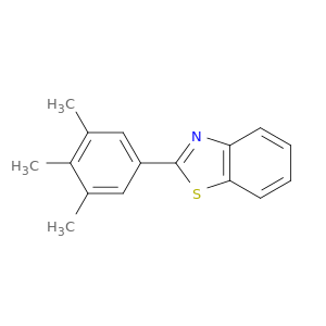 Benzothiazole, 2-(3,4,5-trimethylphenyl)-