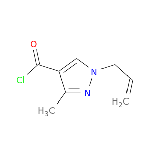 3-甲基-1-(2-丙烯-1-基)-1H-吡唑-4-羰基氯