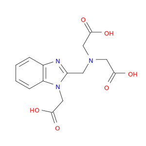 1H-Benzimidazole-1-acetic acid, 2-[[bis(carboxymethyl)amino]methyl]-