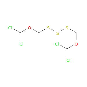Trisulfide, bis(dichloromethoxymethyl)