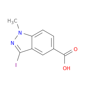 3-碘-1-甲基-1H-吲唑-5-羧酸