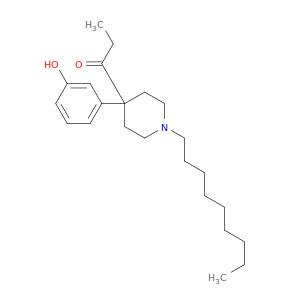1-Propanone, 1-[4-(3-hydroxyphenyl)-1-nonyl-4-piperidinyl]-