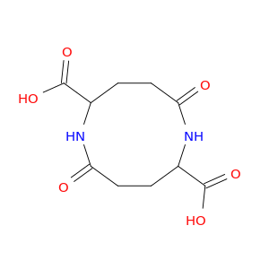 1,6-Diazecine-2,7-dicarboxylic acid, decahydro-5,10-dioxo-