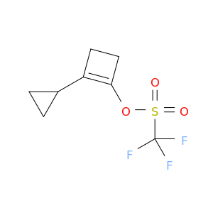 2-环丙基-1-环丁烯-1-基1,1,1-三氟甲磺酸盐