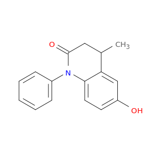 2(1H)-Quinolinone, 3,4-dihydro-6-hydroxy-4-methyl-1-phenyl-