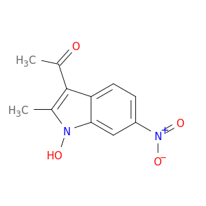 Ethanone, 1-(1-hydroxy-2-methyl-6-nitro-1H-indol-3-yl)-