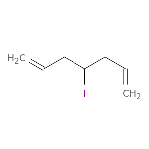 1,6-Heptadiene, 4-iodo-