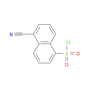 1-Naphthalenesulfonyl chloride, 5-cyano-