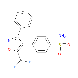 Benzenesulfonamide, 4-[5-(difluoromethyl)-3-phenyl-4-isoxazolyl]-