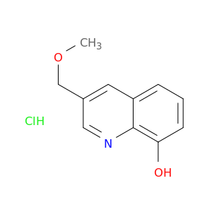 8-Quinolinol, 3-(methoxymethyl)-, hydrochloride