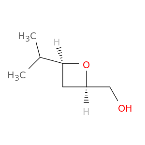2-Oxetanemethanol, 4-(1-methylethyl)-, cis-