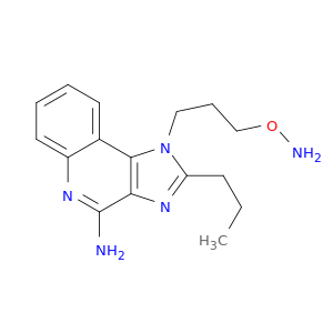 1H-Imidazo[4,5-c]quinolin-4-amine, 1-[3-(aminooxy)propyl]-2-propyl-
