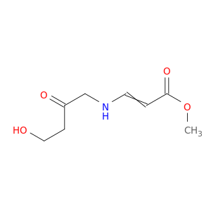 2-Propenoic acid, 3-[(4-hydroxy-2-oxobutyl)amino]-, methyl ester