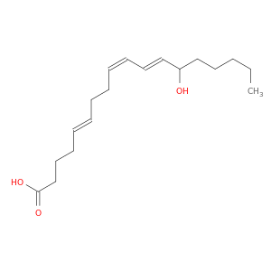 5,9,11-Octadecatrienoic acid, 13-hydroxy-, (E,Z,E)-
