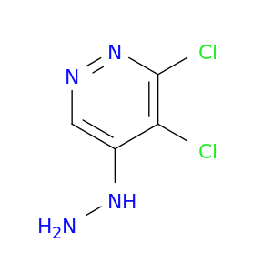 Pyridazine, 3,4-dichloro-5-hydrazinyl-