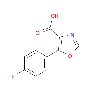 5-(4-Fluorophenyl)oxazole-4-carboxylic acid
