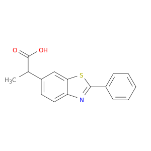 2-(2-phenylbenzothiazol-6-yl)propanoic acid
