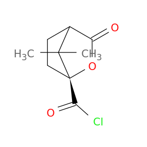 2-Oxabicyclo[2.2.1]heptane-1-carbonylchloride, 7,7-dimethyl-3-oxo-, (1R)- (9CI)