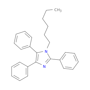 1H-Imidazole, 1-hexyl-2,4,5-triphenyl-